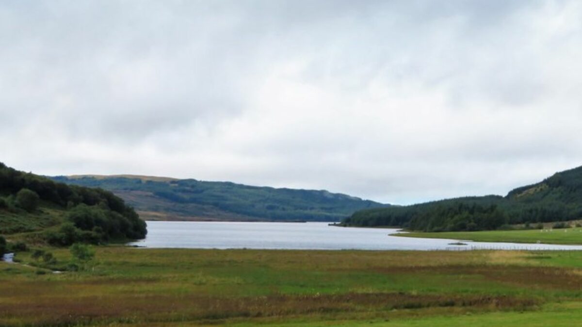 Scenic nature around Loch Frisa