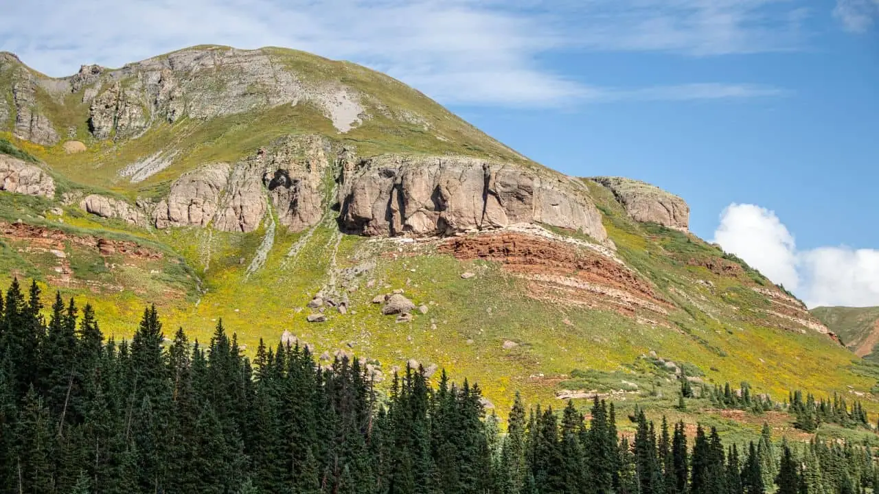 San Juan Mountains near Nellie Creek