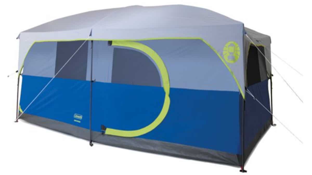 Blue Hampton tent