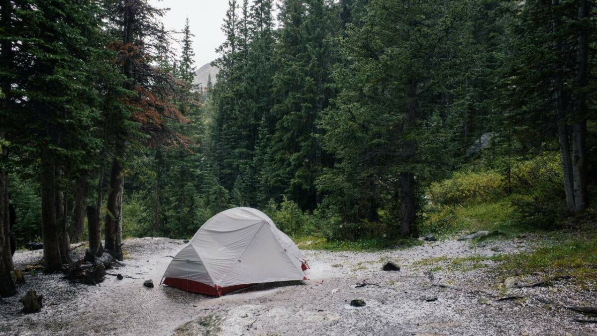 Guide to camping in the rain