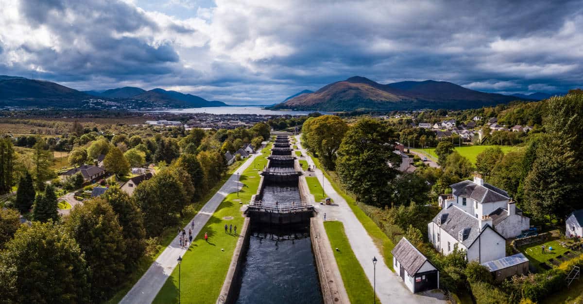 Neptune's Staircase in Fort William