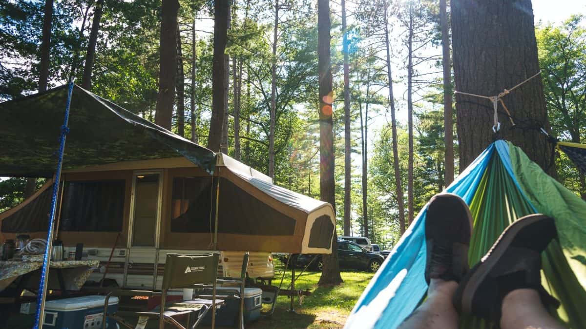 Camper in Michigan