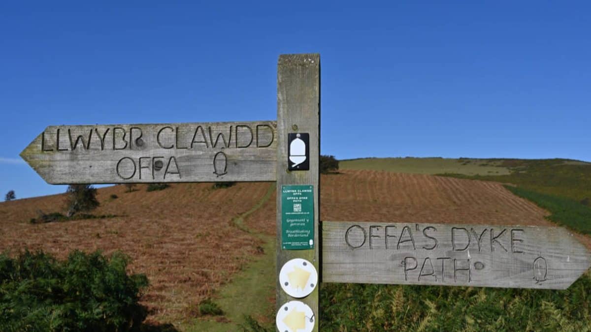 Offa’s Dyke Path in England