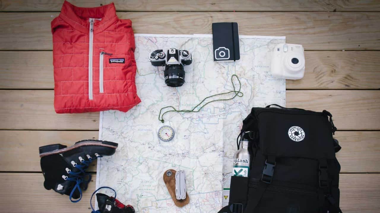 Packing list for the Coast to Coast
