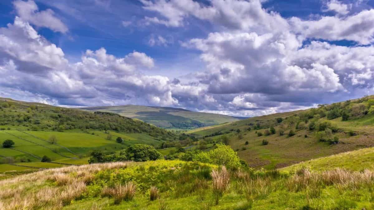 Yorkshire Dales in the summer