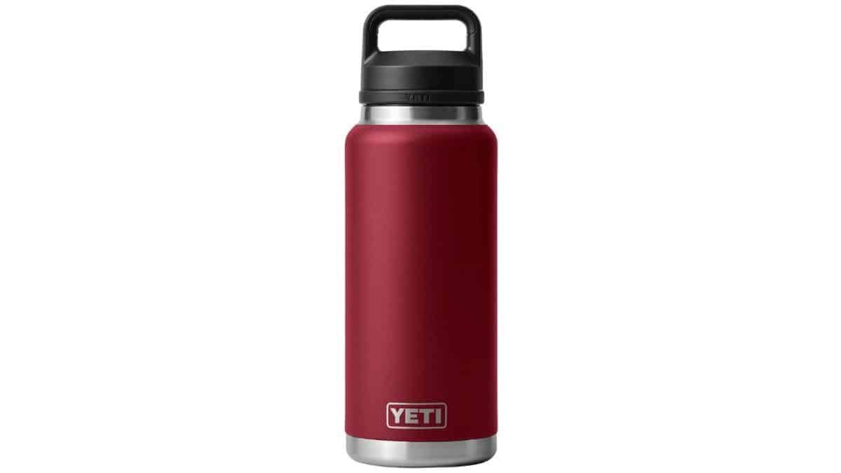 Red yeti bottle