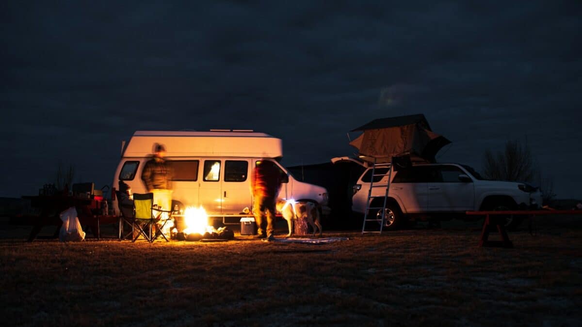 RV Camper in Oregon