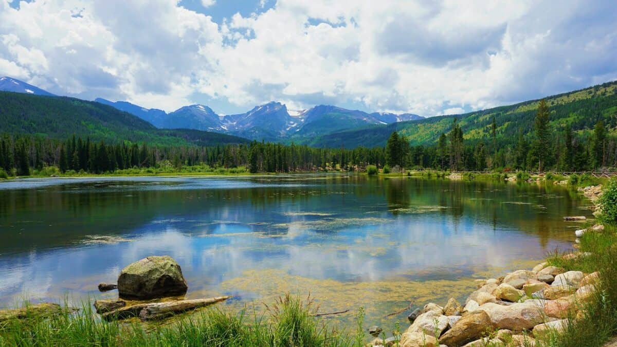 Lake in Rocky Mountain national park