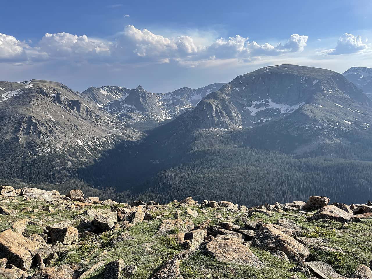 dispersed camping in rocky mountain national park