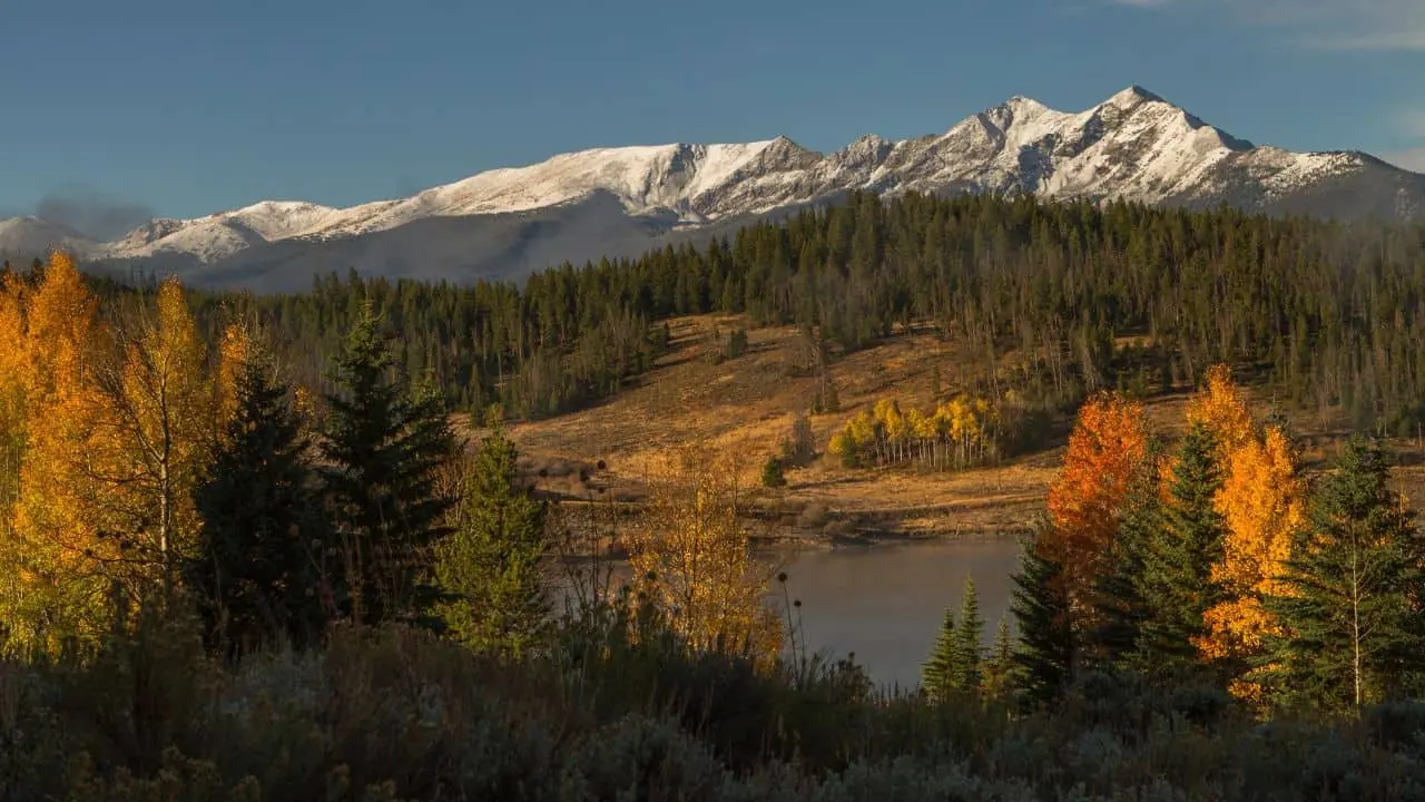 Dispersed camping near Breckenridge